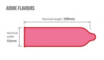 Adore mixed flavours uitleg 12pcs