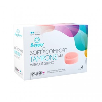 Beppy soft  comfort tampons wet   8 stuks