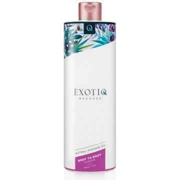 Exotiq body to body warming massage oil   500 ml