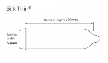 Pasante silk thin maat 12stuks