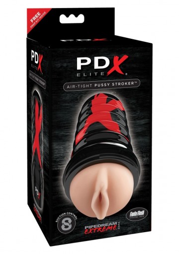 Pipedream pdx elite   air tight pussy stroker package