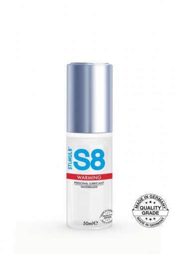 S8 warming waterbasis glijmiddel 50ml