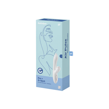 Satisfyer pro plus g spot airpulse vibrator package