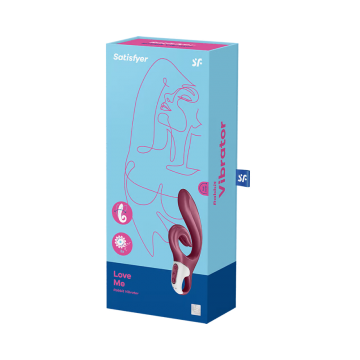 Satisfyer vibrator love me red package