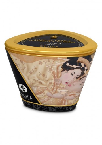 Shunga massage candle 170ml vanilla