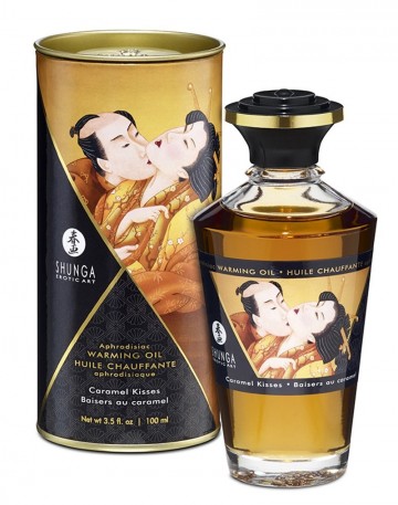 Shunga verwarmende olie caramel kisses 100 ml