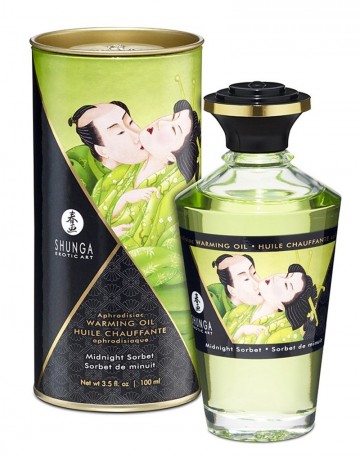 Shunga verwarmende olie midnight sorbet 100 ml